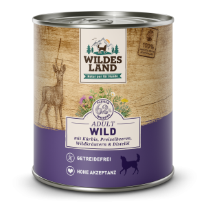 Wildes Land - Canine Adult Gibier avec potiron Bo&icirc;te