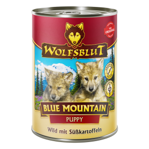 Wolfsblut - Blue Mountain Puppy Wild mit S&uuml;sskartoffeln Dose