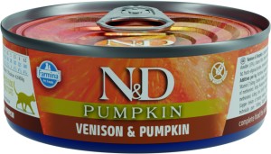 Farmina - N&D Pumpkin Feline Adult Hirsch & K&uuml;rbis Dosen