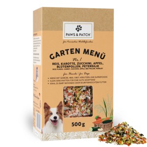 Garten Men&uuml; Nr. 1 f&uuml;r Hunde