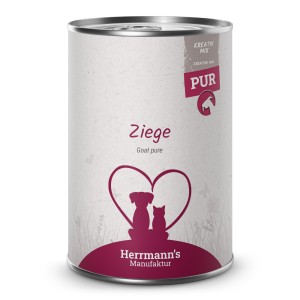 Herrmann's Manufaktur - Kreativ Mix - Canine/Feline Adult Bio Ziege Reinfleisch