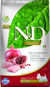 Farmina - N&D Prime Canine Adult Mini Grain Free Huhn & Granatapfel