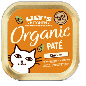 Lily's Kitchen Feline Adult Organic Huhn Schalen